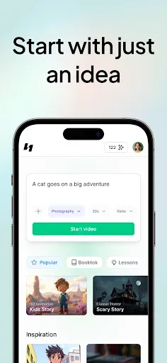 Скриншот 7 — Hypernatural: AI Video Stories