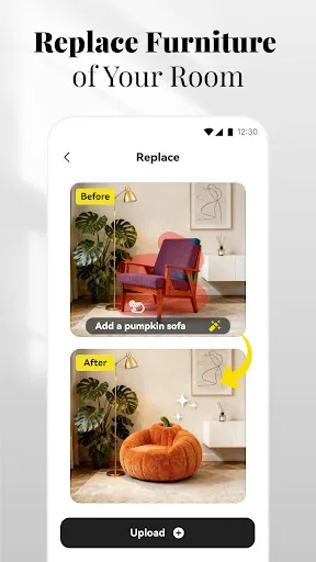 Скриншот 4 — AI Home Design: Interior DecAI