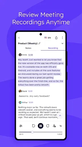Скриншот 6 — Krisp AI Meeting Note Taker