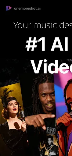Скриншот 1 — AI Music Video Generator - 1MS