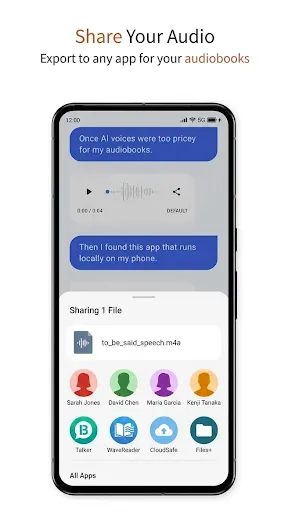 Скриншот 6 — ToBe SAID Pro: AI Voice Engine