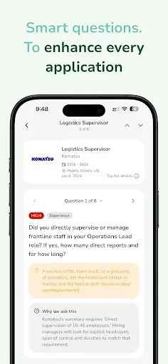 Скриншот 6 — Sprout - AI Job Search
