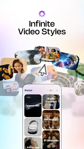 Скриншот 3 — Medeo - AI Video Generator