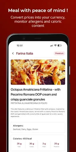Скриншот 4 — Переводчик Меню AI: MenuGuide