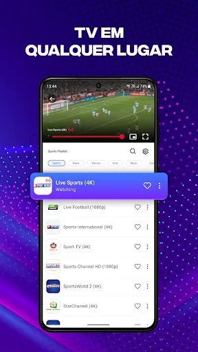 Скриншот 5 — IPTV Player - TV ao Vivo