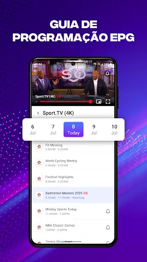 Скриншот 6 — IPTV Player - TV ao Vivo