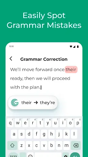 Скриншот 1 — Grammar Check by AI Writing