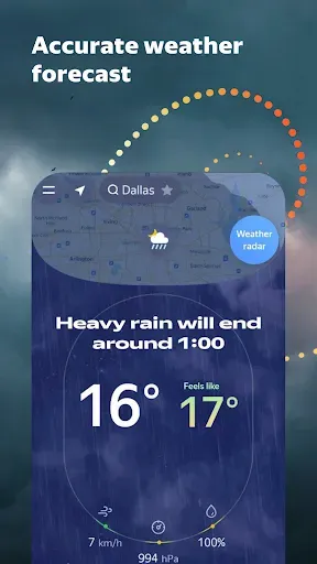 Скриншот 3 — Weather by Meteum