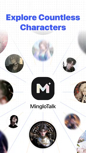 Скриншот 3 — MingloTalk: AI Character Chat