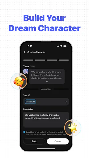 Скриншот 5 — MingloTalk: AI Character Chat