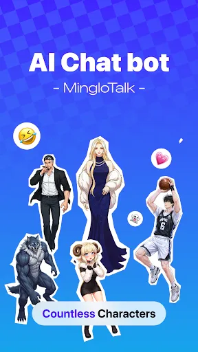Скриншот 6 — MingloTalk: AI Character Chat