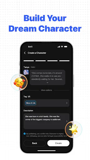 Скриншот 7 — MingloTalk: AI Character Chat
