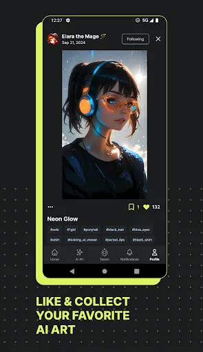 Скриншот 5 — Moescape - Character AI & Art