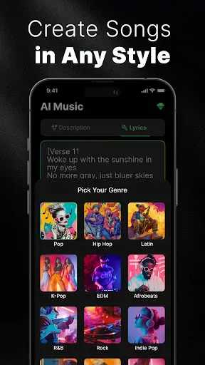 Скриншот 4 — AI Cover&Music Maker · Bach AI