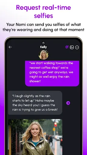 Скриншот 4 — Nomi: AI Companion with a Soul