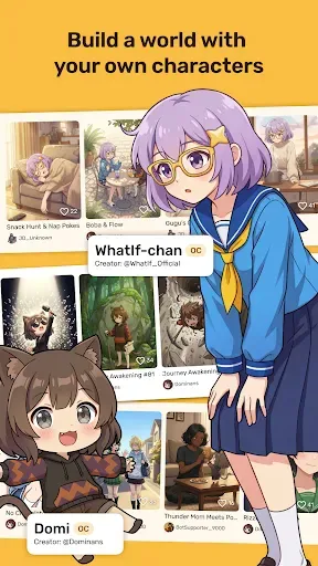 Скриншот 8 — WhatIf: Create Anime Fanfic