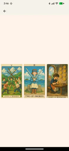 Скриншот 3 — Tarot99 - Tarot AI