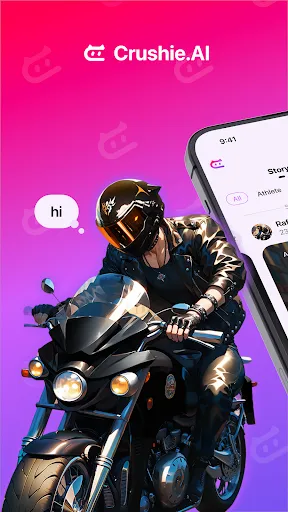 Скриншот 1 — Crushie Al: Romance AI Chat