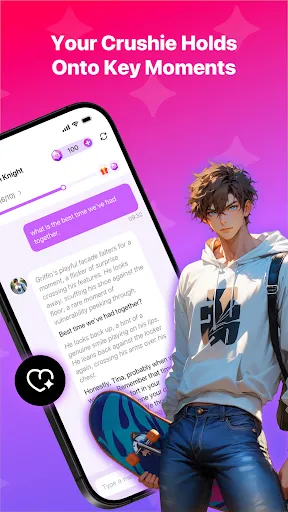 Скриншот 4 — Crushie Al: Romance AI Chat