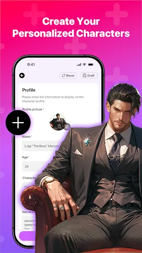 Скриншот 5 — Crushie Al: Romance AI Chat