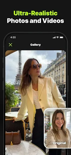 Скриншот 1 — Photify AI: AI Photo Generator