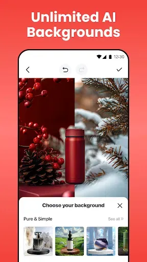 Скриншот 5 — AI Photo Editor - BgMaster™