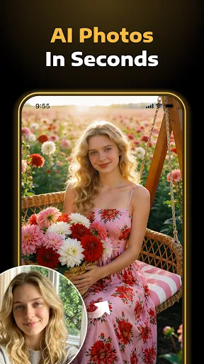 Скриншот 3 — AI Photo Enhancer - Evoke