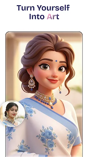 Скриншот 3 — AI Photo Editor & Art - Picsly