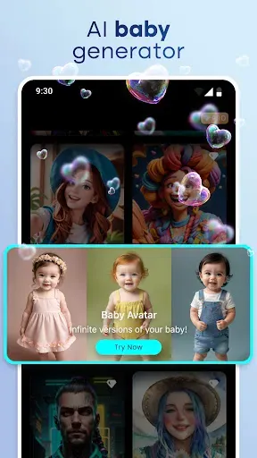 Скриншот 2 — Future Baby Generator - GenArt