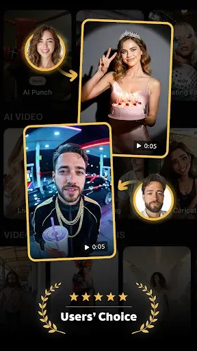 Скриншот 1 — Pose: AI Video Maker, AI Photo