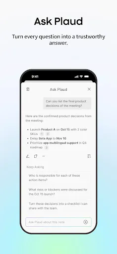 Скриншот 6 — Plaud: AI Note Taker
