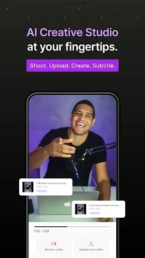 Скриншот 1 — AI Captions