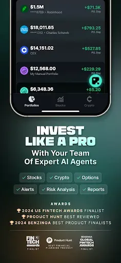Скриншот 1 — RAFA - AI Investment Agents