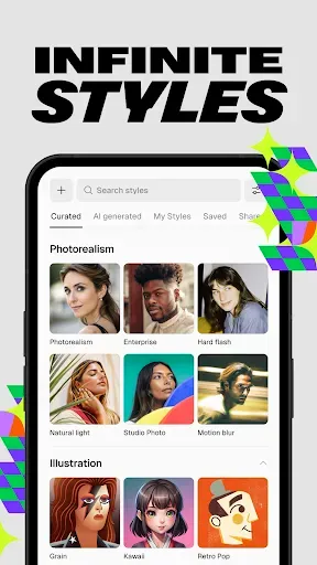 Скриншот 2 — Recraft: AI Images and Videos