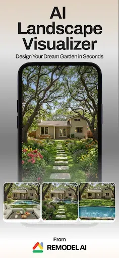 Скриншот 1 — Landscape AI - Garden Design