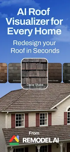 Скриншот 1 — Roof AI - Roofing Visualizer