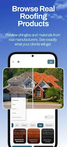 Скриншот 5 — Roof AI - Roofing Visualizer