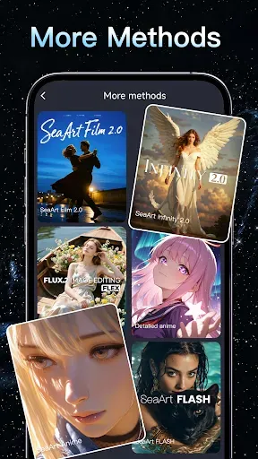 Скриншот 5 — SeaArt AI Lite - Fast AI Maker