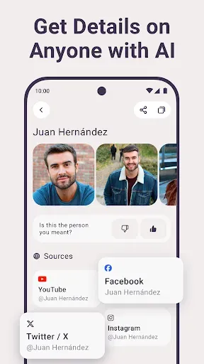 Скриншот 2 — Deep People Search - DeepScope
