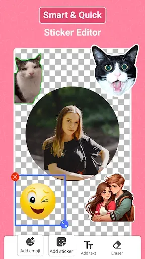 Скриншот 4 — Sticker Maker: Love Stickers