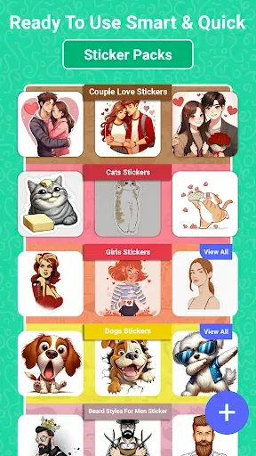 Скриншот 6 — Sticker Maker: Love Stickers