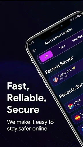 Скриншот 2 — Super VPN: Fast & Safe VPN