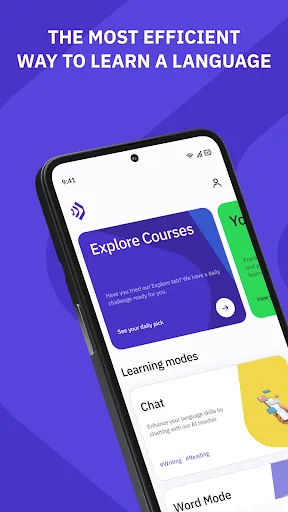 Скриншот 1 — Talkpal - Изучение языков с ИИ