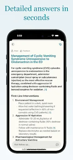 Скриншот 3 — Dr.Oracle AI Medical Assistant
