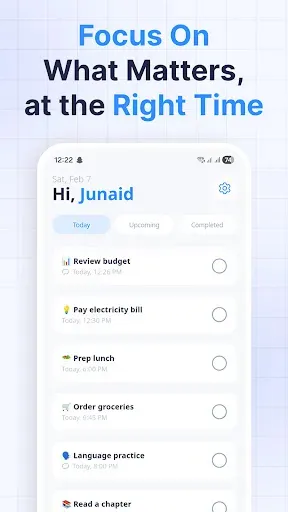 Скриншот 1 — Remigo: ToDo & Reminders