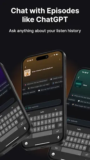 Скриншот 3 — Snipd | AI Podcast Player