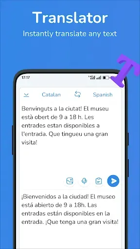 Скриншот 1 — Catalan-Spanish translator