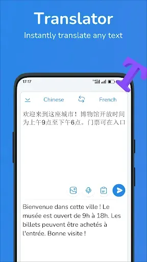 Скриншот 1 — Chinese-French translator