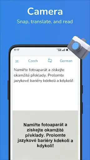 Скриншот 2 — Czech-German translator