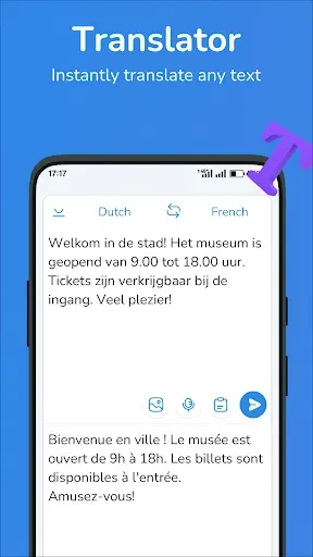 Скриншот 1 — Dutch-French translator